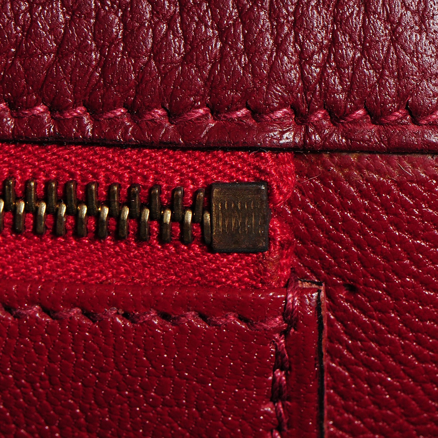 Hermes Fjord Kelly Sellier 35 Rouge H 18 of 23