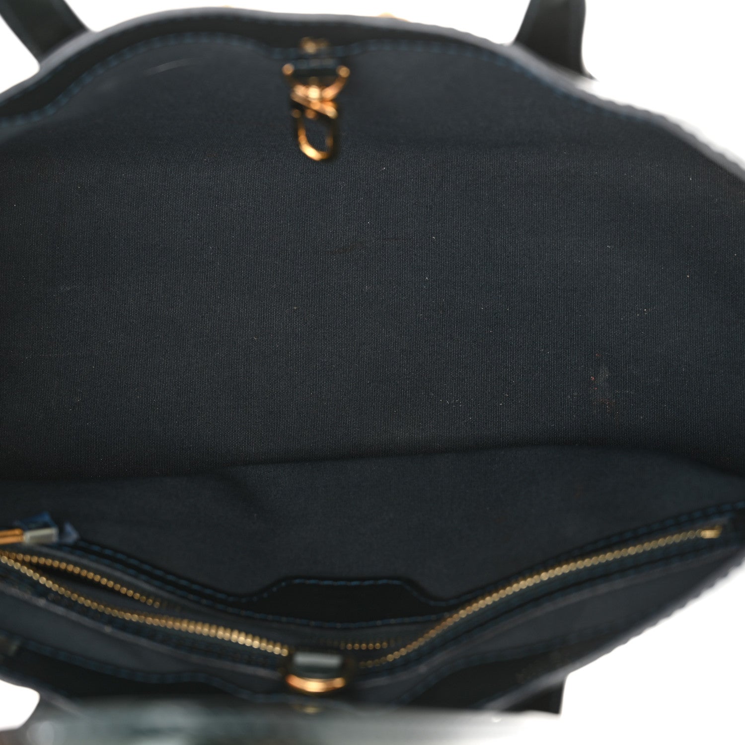 Louis Vuitton Vernis Wilshire PM  Blue Nuit 4 of 11