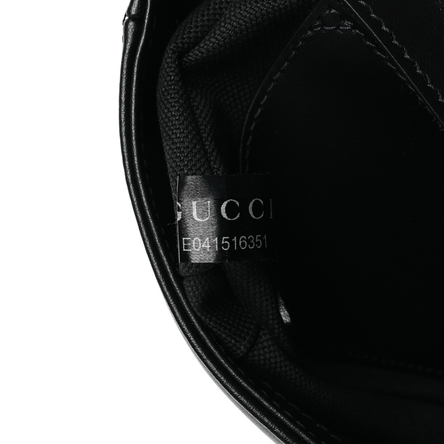 Gucci Calfskin Matelasse Monochrome Mini GG Marmont Shoulder Bag Black 7 of 11