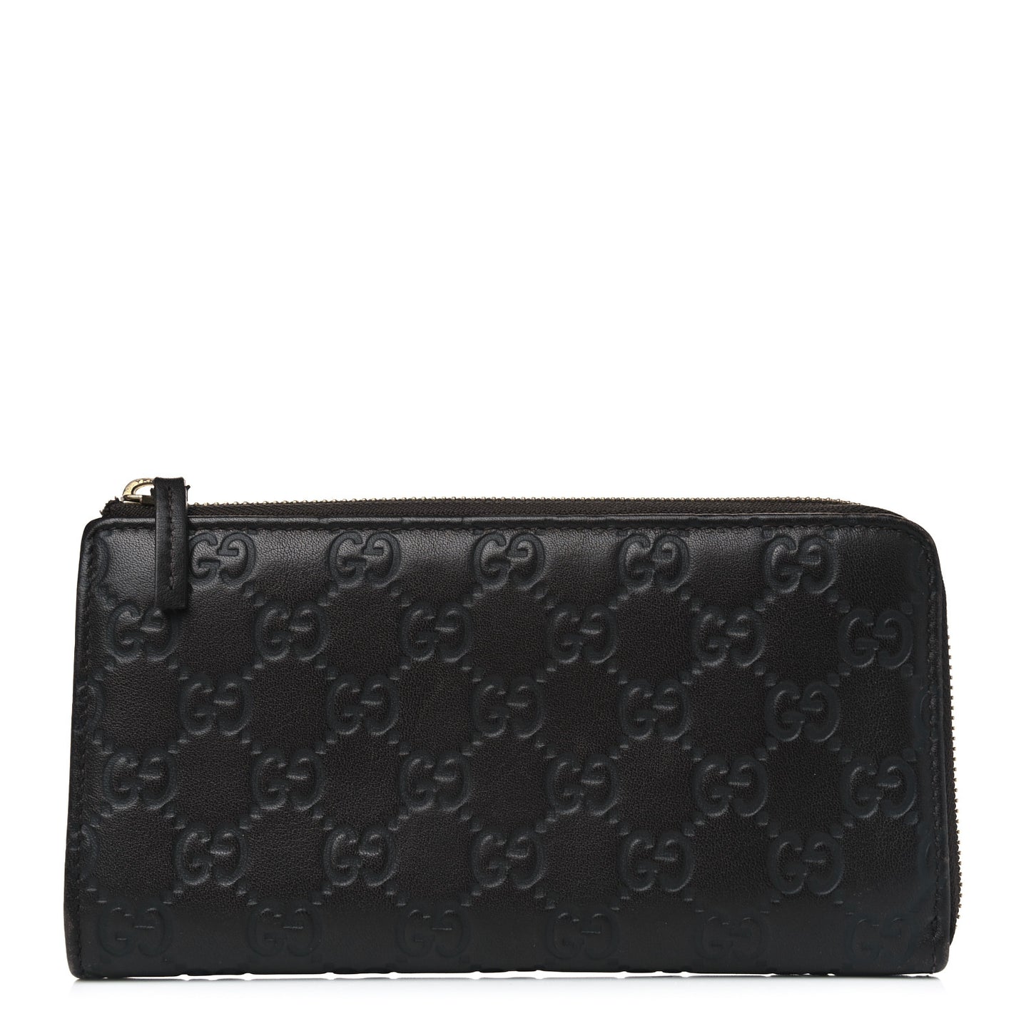 Guccissima Vitello Tender Donna Long Wallet Testa di Moro