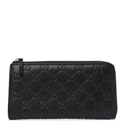Gucci Guccissima Vitello Tender Donna Long Wallet Testa di Moro 1 of 8