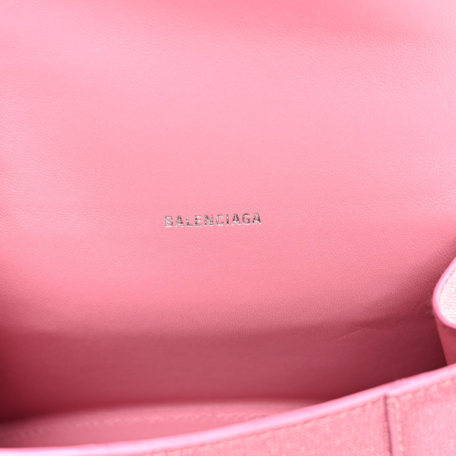 Balenciaga Glitter Fabric Hourglass Top Handle Bag XS Sweet Pink 6 of 10