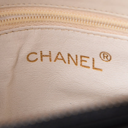 Chanel Lambskin Quilted Tassel Shoulder Bag Black 7 of 9