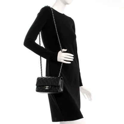 Chanel Caviar Quilted Mini Rectangular Flap Black 3 of 13