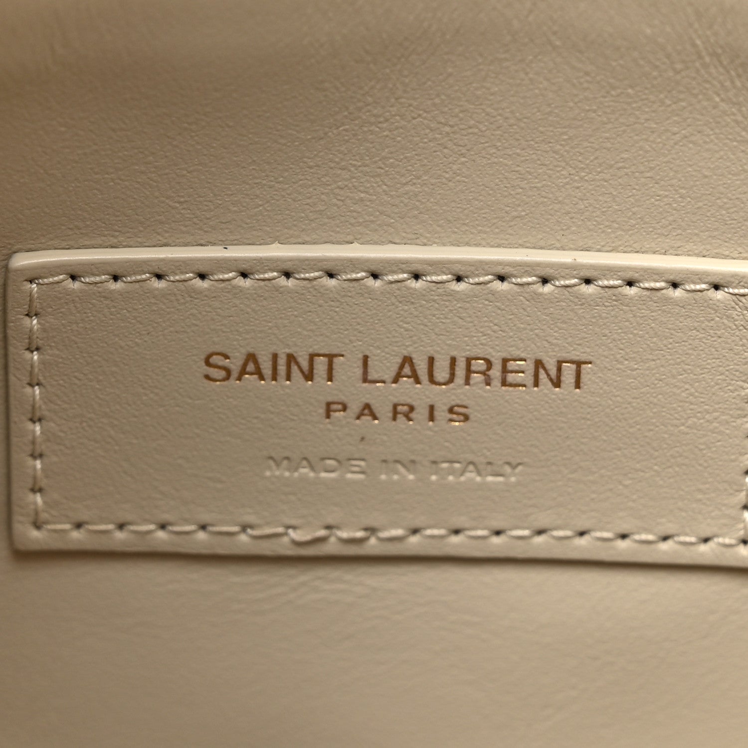 Saint Laurent Smooth Calfskin Small Le 5 A 7 Soft Hobo Blanc Vintage 6 of 12