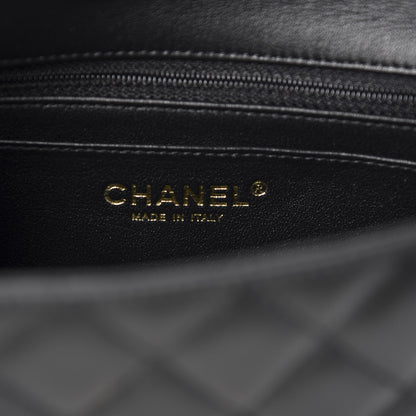 Chanel Lambskin Quilted Mini Rectangular Flap Black 8 of 10