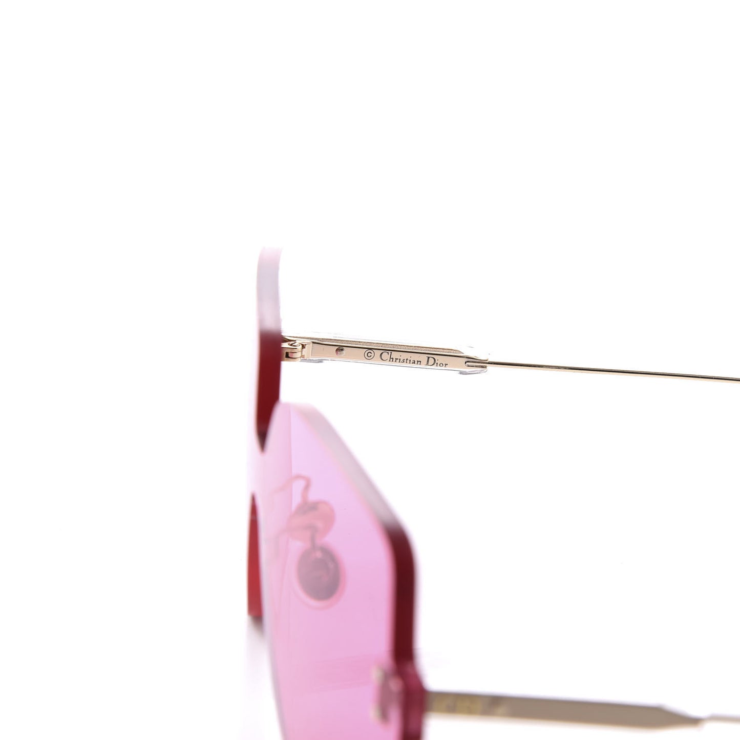 Color Quake 1 Square Shield Sunglasses Fuchsia