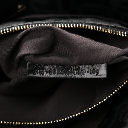 Fendi Zucca Enamel Mia Tote Black 8 of 14