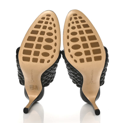 Bottega Veneta Nappa Padded Intreccio The Curve Sandals 40.5 Black 9 of 15