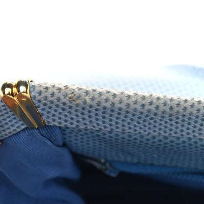 Judith Leiber Lizard Crystal Evening Clutch Light Blue 12 of 15