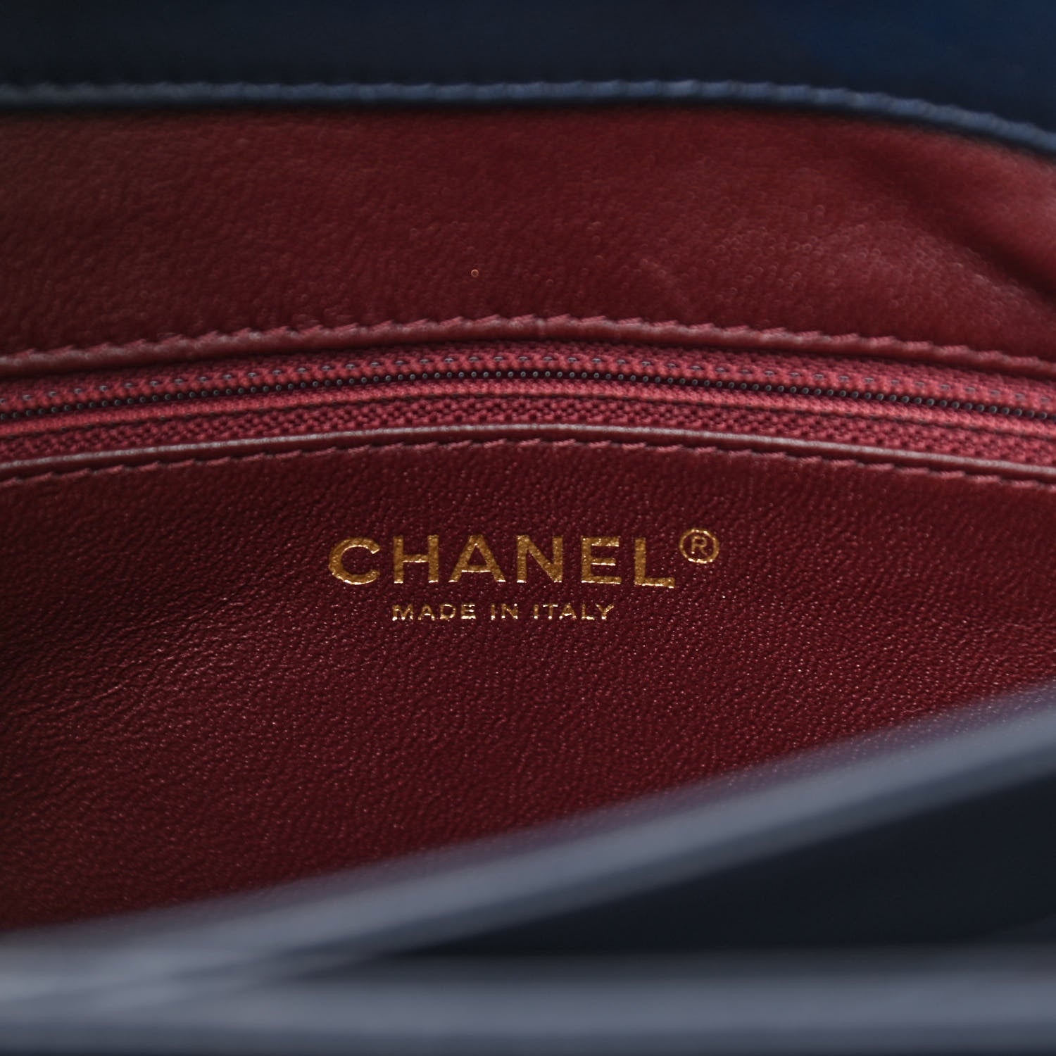 Chanel Lambskin Quilted Large Trendy CC Flap Dual Handle Bag Navy Blue 6 of 11