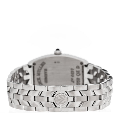 Franck Muller 18K White Gold Diamond 25mm Cintree Curvex Quartz Watch 1752QZD 3 of 5