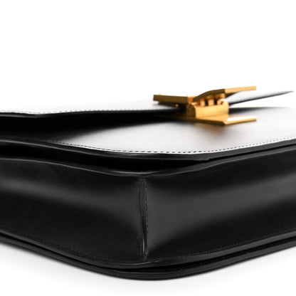 Celine Box Calfskin Medium Classic Box Flap Bag Black 7 of 8