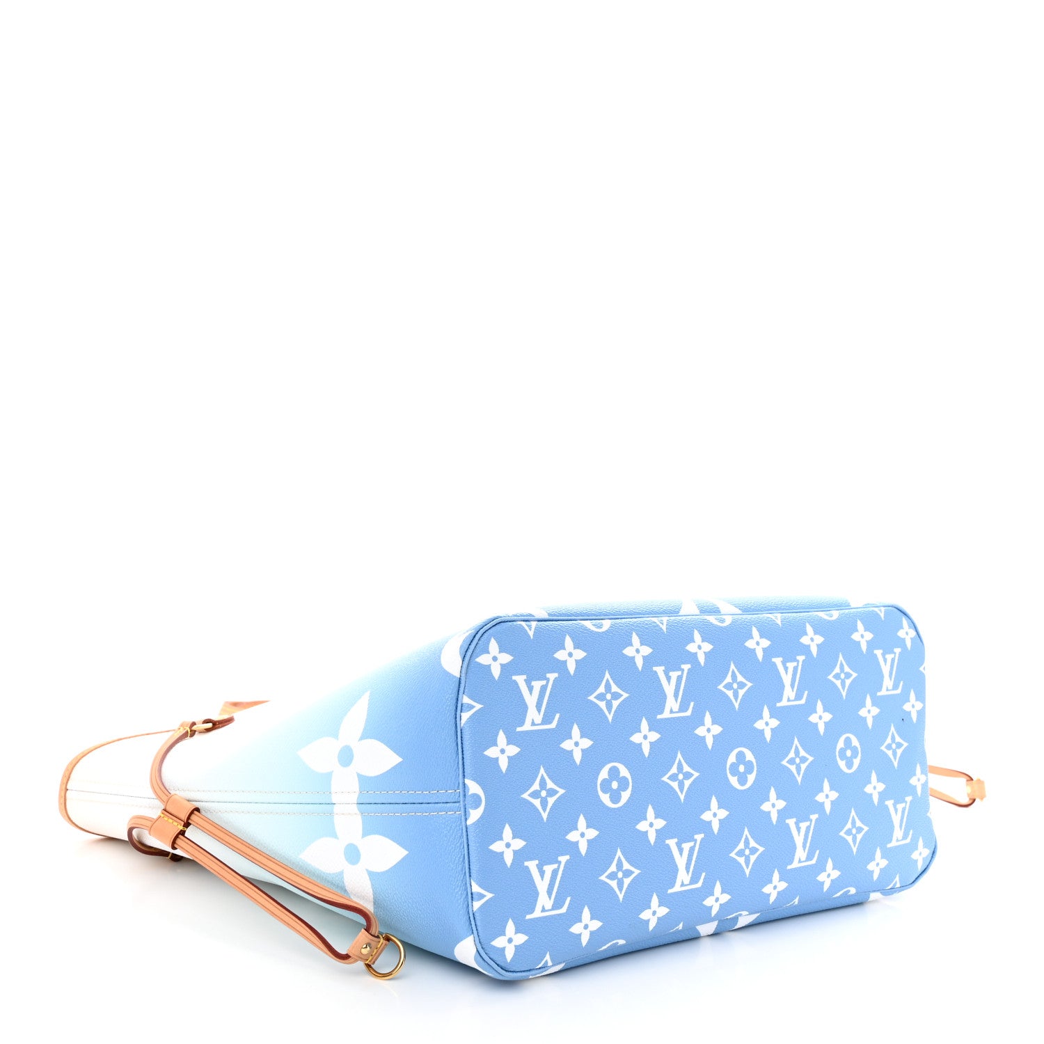 Louis Vuitton Monogram Giant By The Pool Neverfull MM Blue 4 of 12
