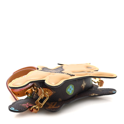 Louis Vuitton X TYLER THE CREATOR Monogram Craggy Dog On Strap Chocolate 4 of 9