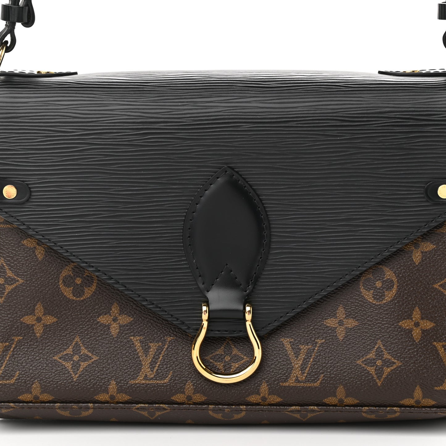 Epi Monogram Saint Michel Black