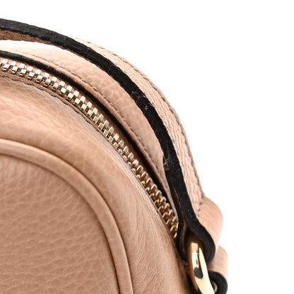 Gucci Pebbled Calfskin Small Soho Disco Bag Camelia 11 of 12