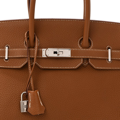 Hermes Togo Birkin 35 Gold 8 of 12