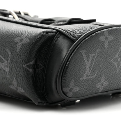Louis Vuitton Monogram Eclipse Nano Christopher Backpack Black 8 of 9