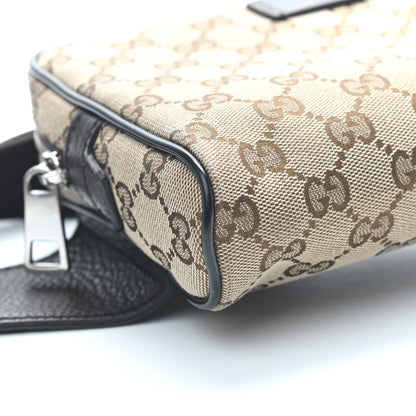 Gucci Monogram Belt Bag Dark Brown 8 of 9