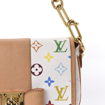 Louis Vuitton Monogram Multicolor Patti White 10 of 11