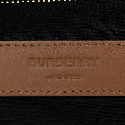 Burberry Coated Canvas Horseferry Print Extra Large Bum Bag Beige 6 of 10