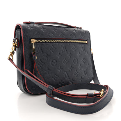 Louis Vuitton Empreinte Pochette Metis Marine Rouge 3 of 11