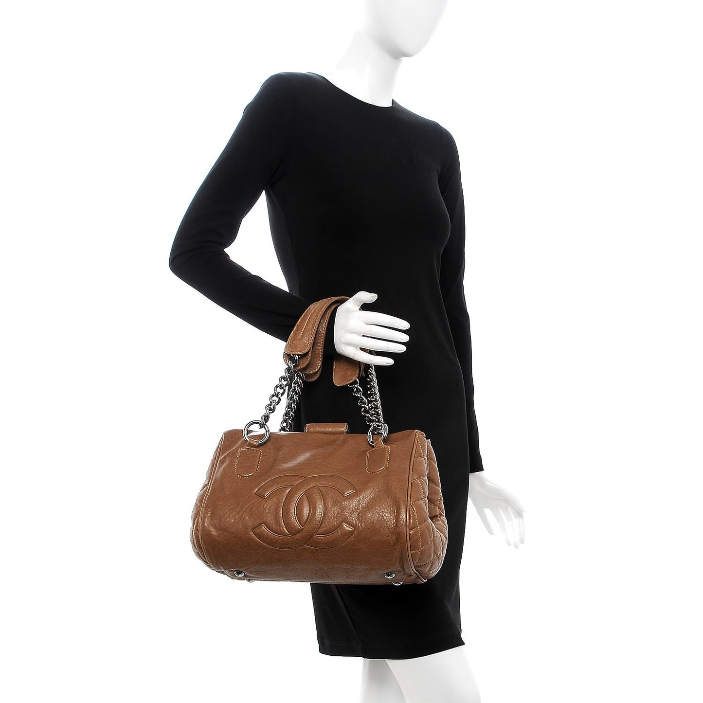 Calfskin Small Perfect Day Tote Brown