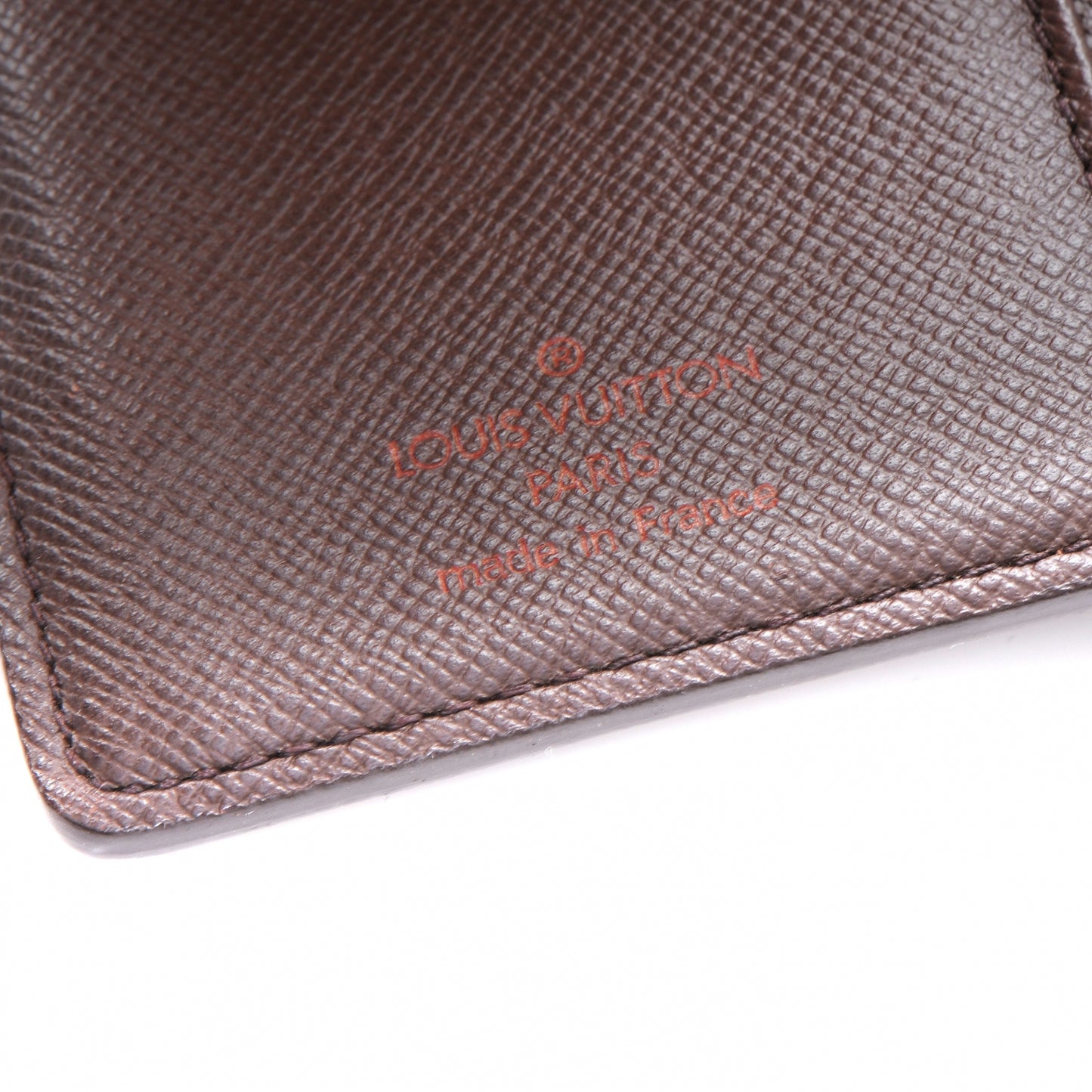 Damier Ebene French Purse Wallet