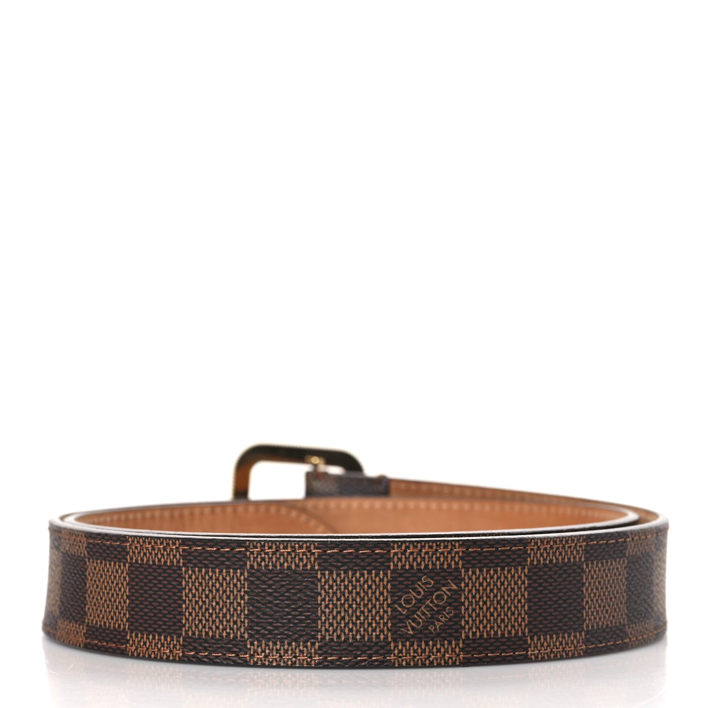Damier Ebene Tresor Belt 85 34