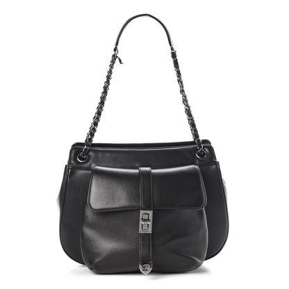 Chanel Calfskin Mademoiselle Shoulder Bag Black 1 of 20