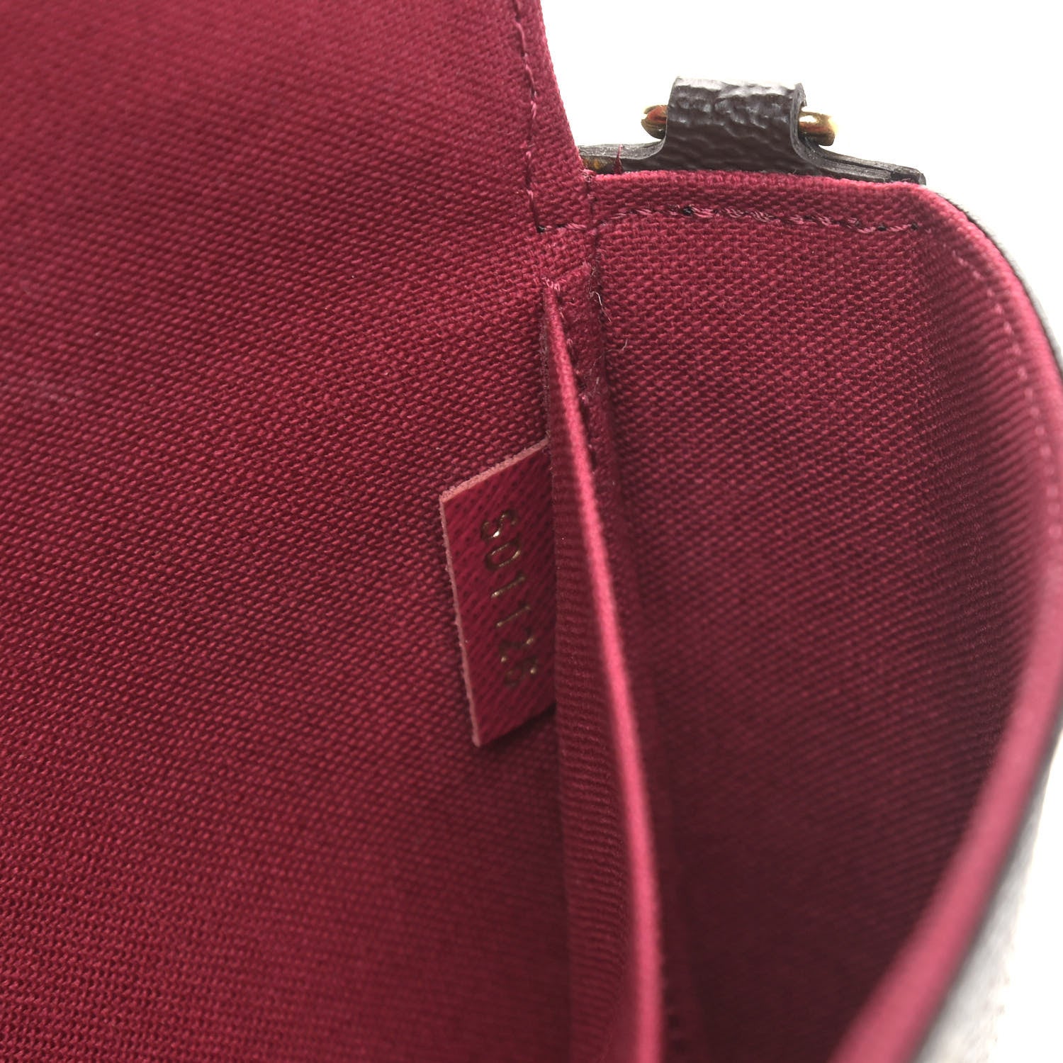 Louis Vuitton Monogram Pochette Felicie Chain Wallet Fuchsia 11 of 13