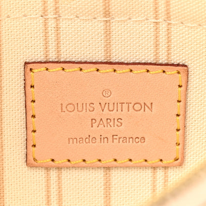 Louis Vuitton Damier Azur Neverfull PM Pochette 6 of 9
