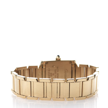 Cartier 18K Yellow Gold 20mm Tank Francaise Quartz Watch 4 of 8