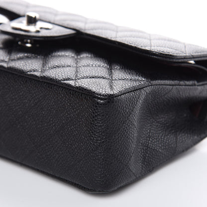 Chanel Caviar Quilted Small Double Flap Black 9 of 10