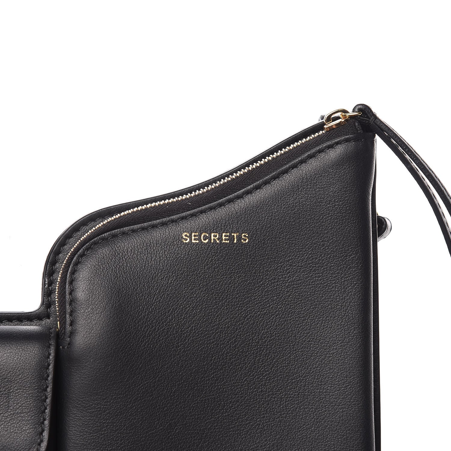 Fendi Vitello Grace 3 Pocket Mini Crossbody Bag Matte Black 12 of 12