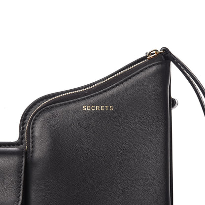 Fendi Vitello Grace 3 Pocket Mini Crossbody Bag Matte Black 12 of 12