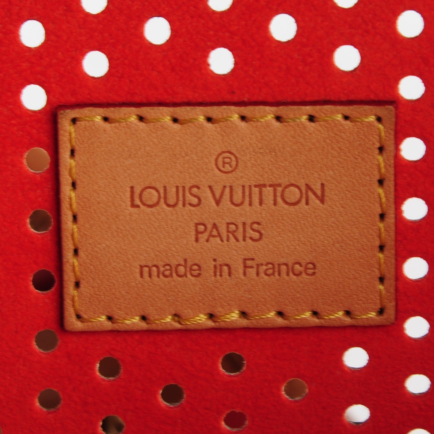 Louis Vuitton Monogram Perforated Demi-Lune Orange 6 of 7