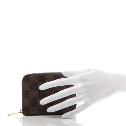 Louis Vuitton Damier Ebene Zippy Coin Purse 2 of 8