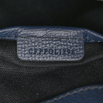 Burberry Derby Calfskin House Check Medium Banner Tote Ink Blue 10 of 15