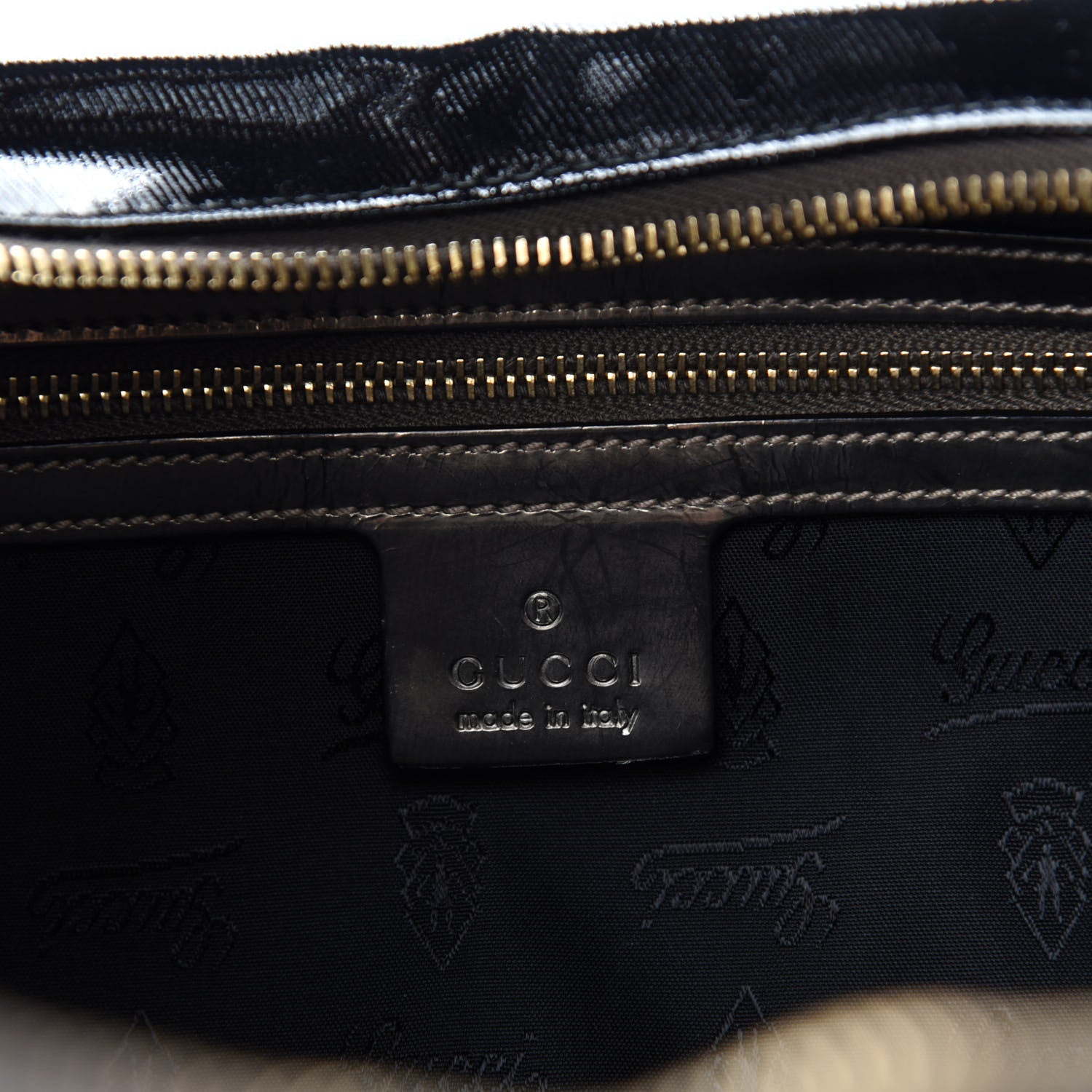 Gucci Dialux Medium Horsebit Chain Hobo Black 8 of 10
