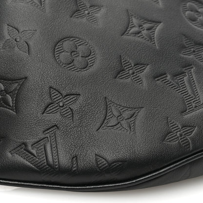 Louis Vuitton Calfskin Monogram Shadow Discovery Bumbag Black 8 of 9