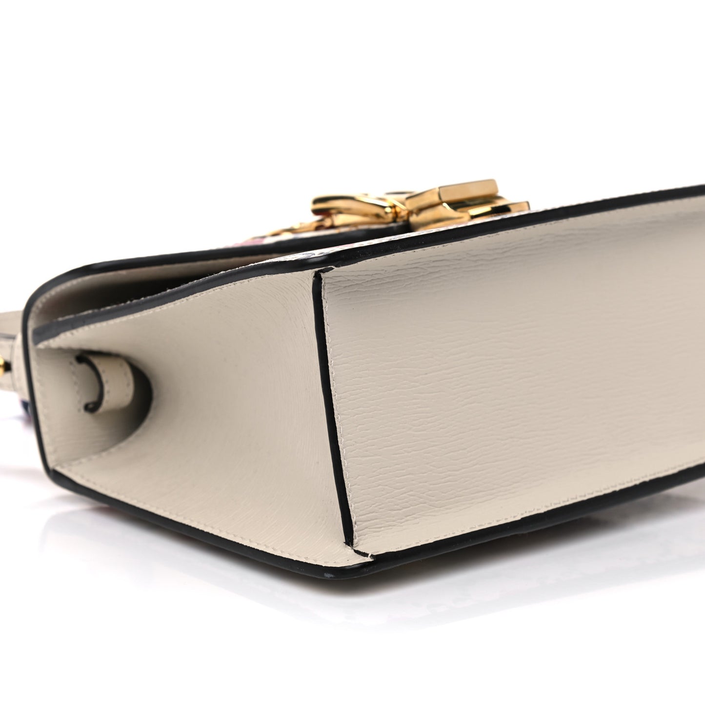 Calfskin Valentine's Day Exclusive Mini Sylvie Top Handle Bag Ivory