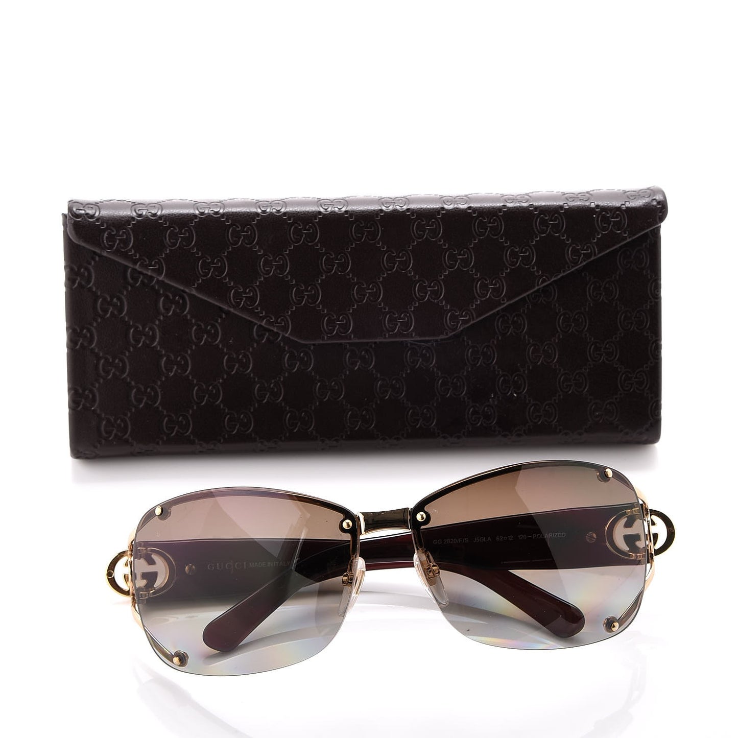 Crystal GG 2820/F/S Sunglasses Brown