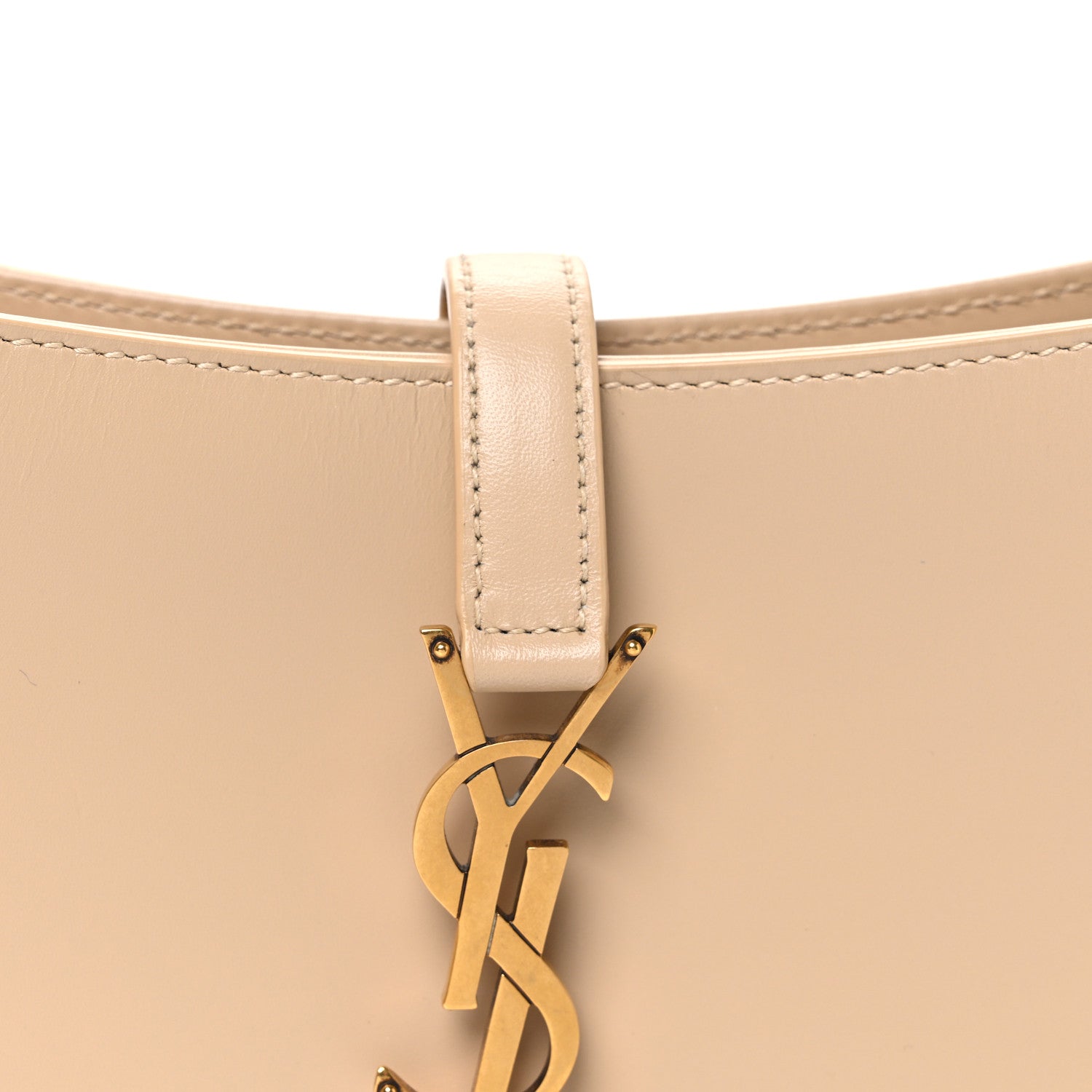 Saint Laurent Smooth Calfskin Le 5 A 7 Hobo Dark Beige 8 of 10