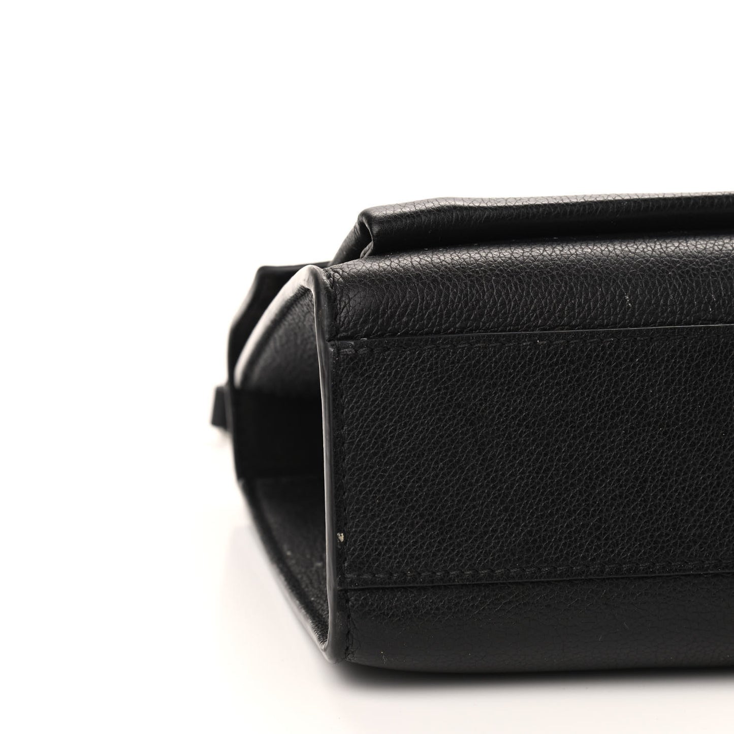 Soft Calfskin My Lockme Chain Bag BB Black