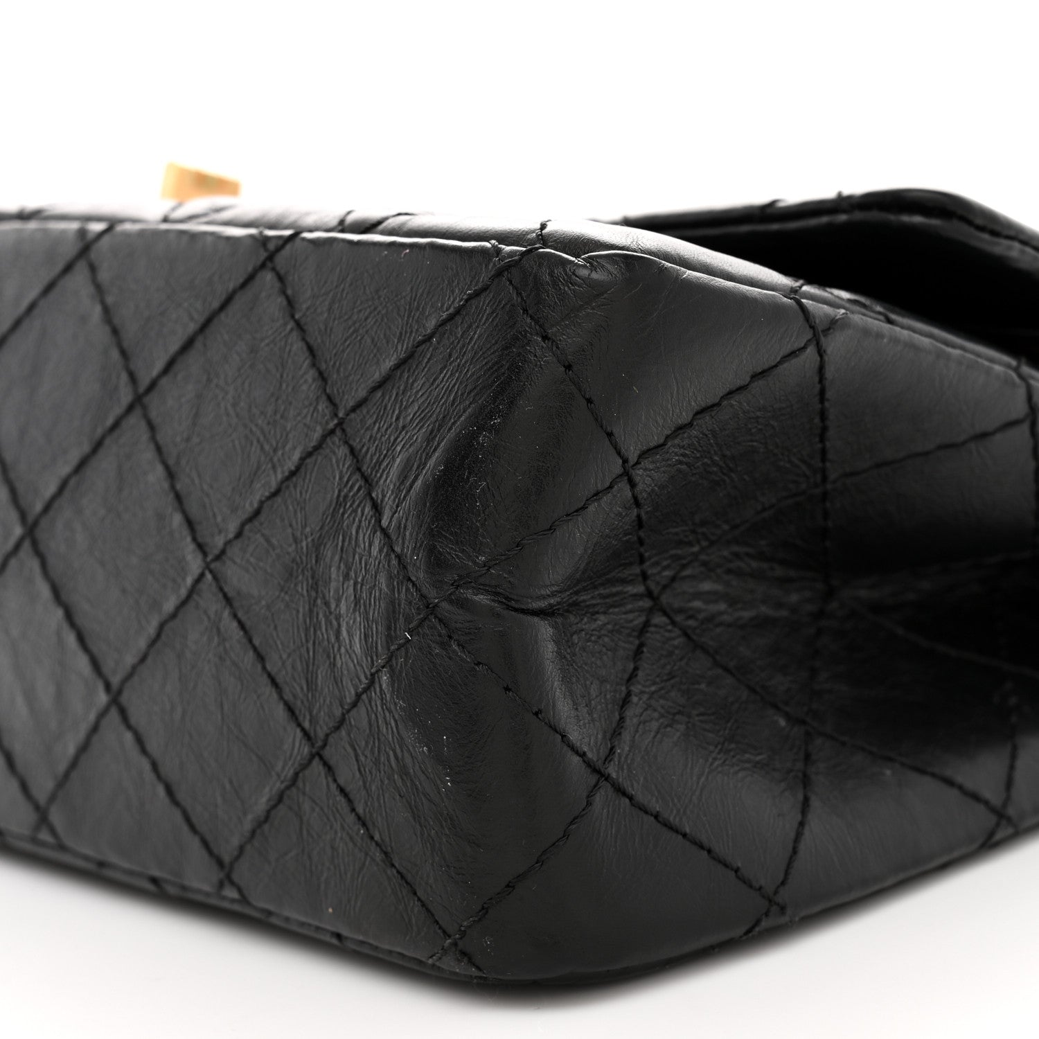 Chanel Aged Calfskin Quilted 2.55 Reissue 226 Flap Black 10 of 10