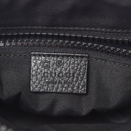 Gucci Nylon Monogram Mini Flat Messenger Bag Black 5 of 9