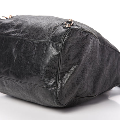Balenciaga Agneau Giant 12 Rose Gold Hardware Velo Black 7 of 9