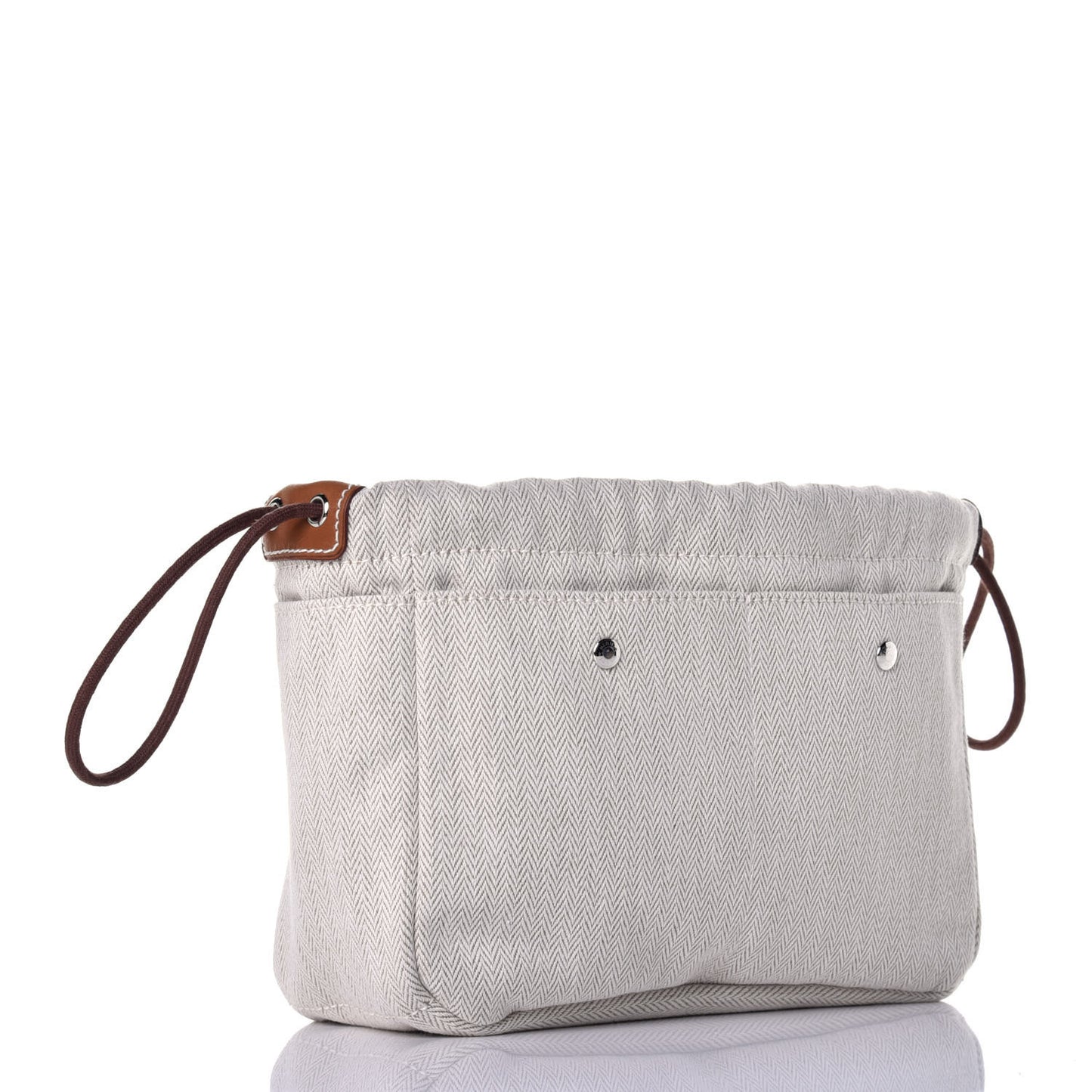 Canvas Barenia Fourbi 20 PM Pouch Naturel Fauve